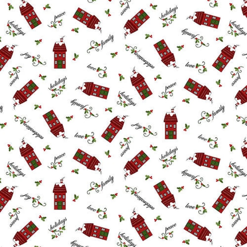 Mary Jane & Friends - The Christmas Ladies Backing Fabric